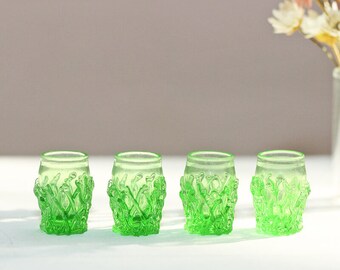 Toddmomy 10 Mini Bicchieri Da Vino In Miniatura Per Casa Delle Bambole - Scala 1:12 Accessori Cucina Giocattolo