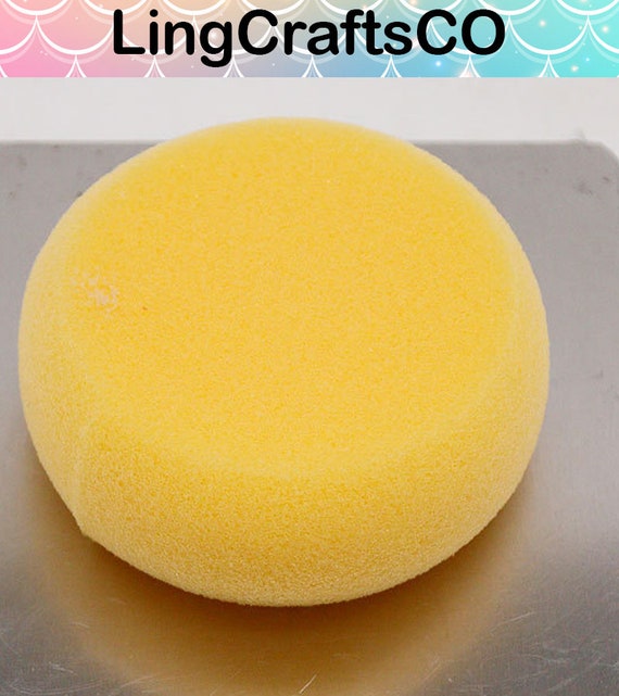 Round Pottery Sponge, Soft Water-absorbent Sponges for Pottery