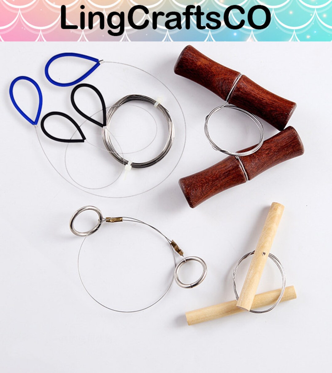 Clay Cutting Wire Porcelain Mud Cutting Wires Pottery Etsy