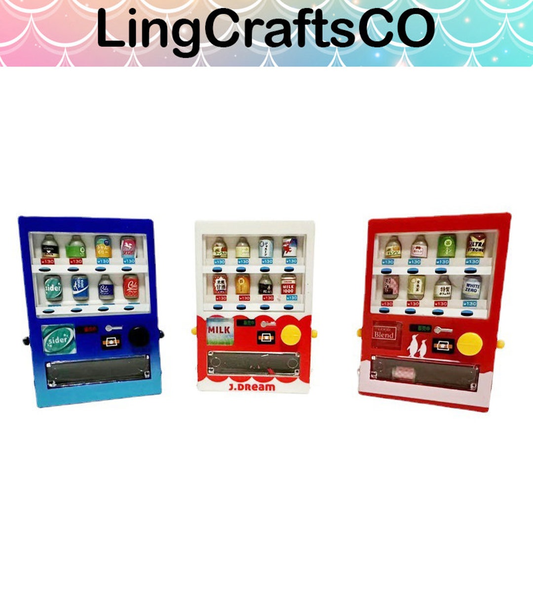 Miniature Vending Machine,simulation Drinks Vending Machine,dollhouse