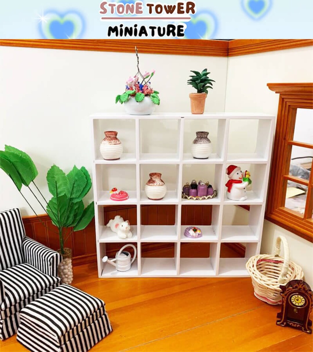 Miniature Shelf,dollhosue Display Stand,miniature Storage Rack ...