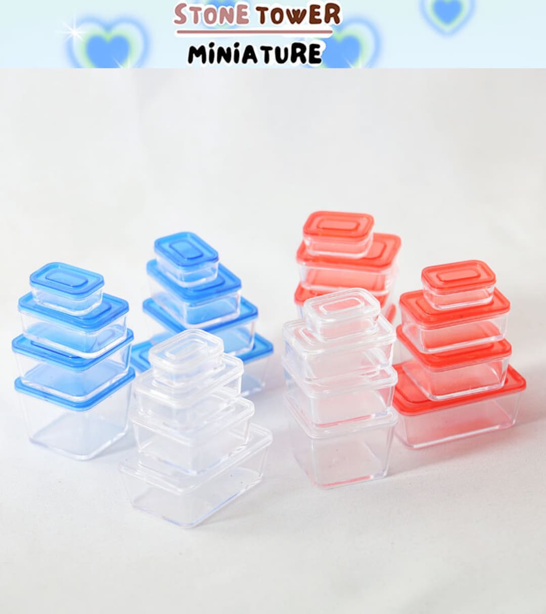 Miniature Lunch Box,miniature Storage Food Containers, Lunch Box for