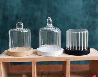 Casa Delle Bambole Miniatura Fatto a Mano Curvo Cocktail IN Vetro Casa Delle Bambole Miniatura Fatto a Mano Curvo Cocktail IN Vetro