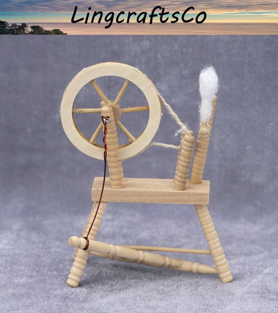 Dollhouse spinning wheel hotsell