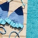 Remy Ruffle Bikini Top Crochet Pattern Adjustable, Beginner Friendly ...