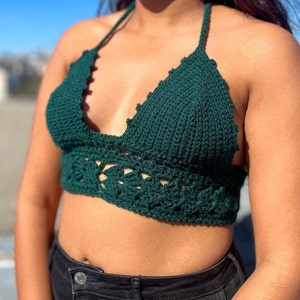 Mariposa Bralette Crochet Pattern Adjustable, Beginner Friendly Crochet Pattern for Any Size image 9