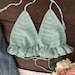 Remy Ruffle Bikini Top Crochet Pattern Adjustable, Beginner Friendly ...