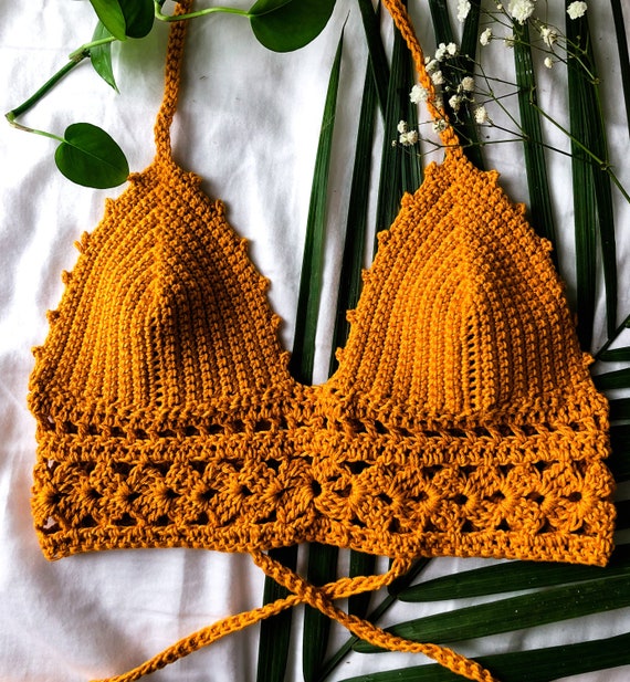 Mariposa Bralette Crochet Pattern Adjustable, Beginner Friendly Crochet  Pattern for Any Size -  Denmark
