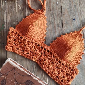 Mariposa Bralette Crochet Pattern Adjustable, Beginner Friendly Crochet Pattern for Any Size image 7