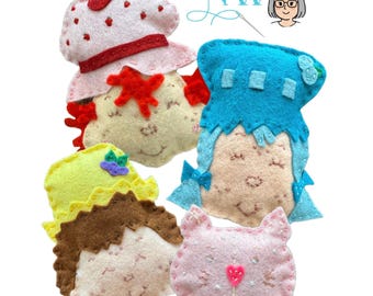 READY TO SHIP-Berry Friends Cat Toys