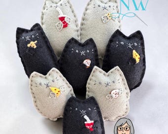 READY TO SHIP-Cubby Kitty Cat Toys