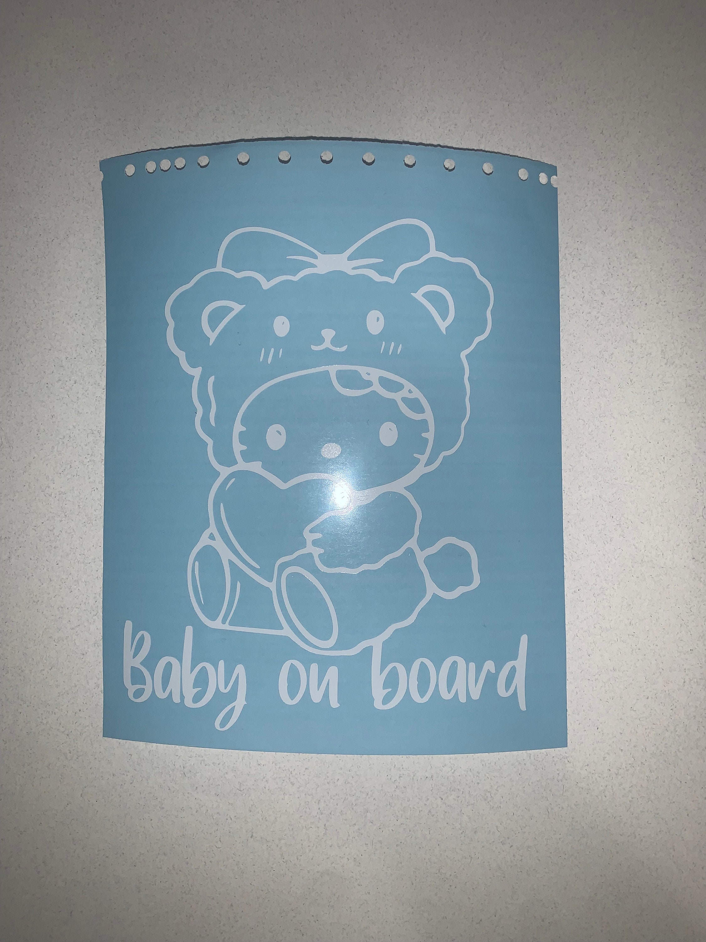 Hello Kitty Baby on Board, Hello Kitty, Kuromi, Baby on Board, Car