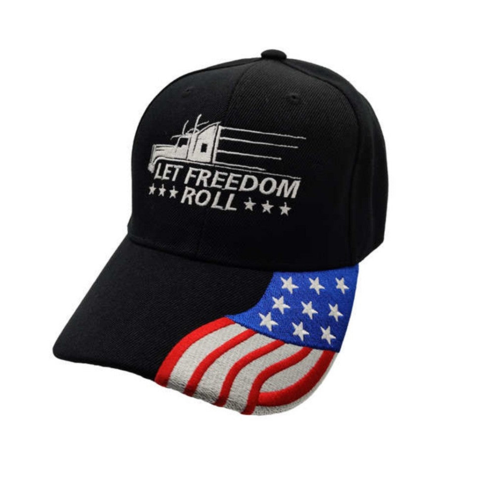 Let Freedom Roll custom Embroidered Hat 