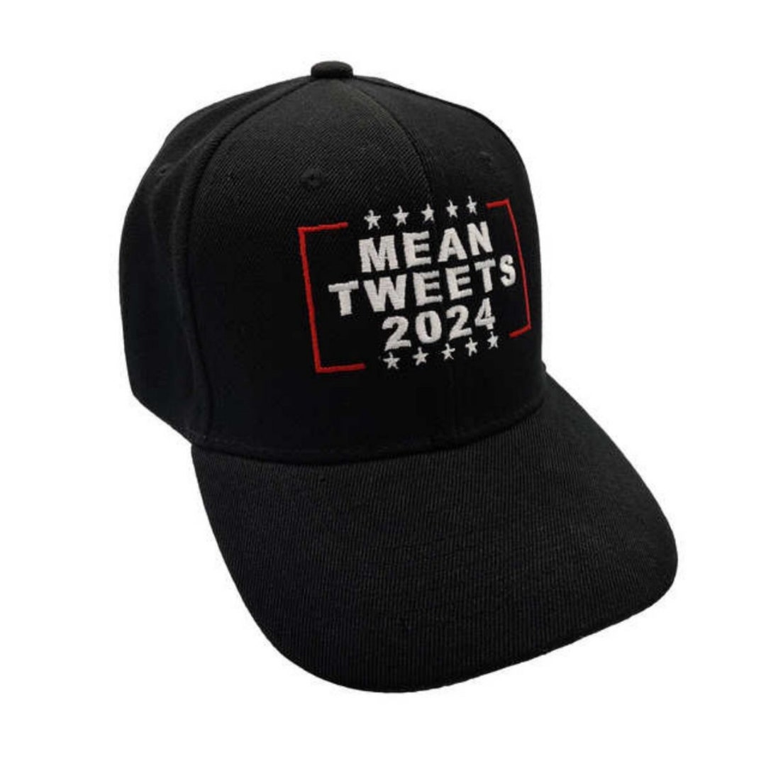 Mean Tweets 2024 Premium Embroidered Hat Etsy