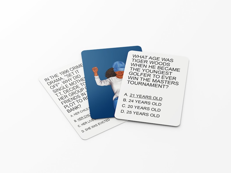 I'm From The Hood V2 Trivia Game - Black Culture Card Game For Adults & Teens, Party Game Night - View #6