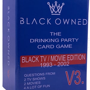 Black Adult Party Drinking Trivia Game V3 | 90s & 00s Movie / TV Trivia | Living Single | Different World | Friday After Next | Set It Off