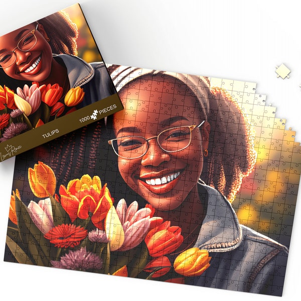 Brave. Black. First. Puzzle – Ein Puzzle & Poster über Inspirierende Afroamerikanische Frauen