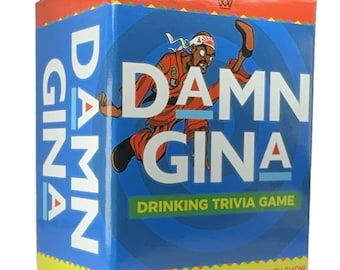 Black Owned | Damn Gina Adult Drinking Trivia Party Card Game from The Iconic 90's Black Tv Show Martin | Martin Gina Pam Tommy Cole Trivia