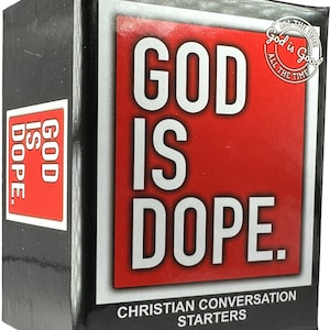 God Is Dope | Christian Conversation Starters Fun Christian Gifts Thought Provoking Bible Trivia And Questions | Great For Bible Study