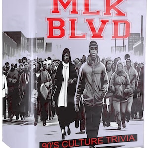 MLK BLVD Black Culture Trivia Game Cards Family Fun Urban Trivia More Fun Than Black History Flash Cards Issa Black Thang For Cookouts