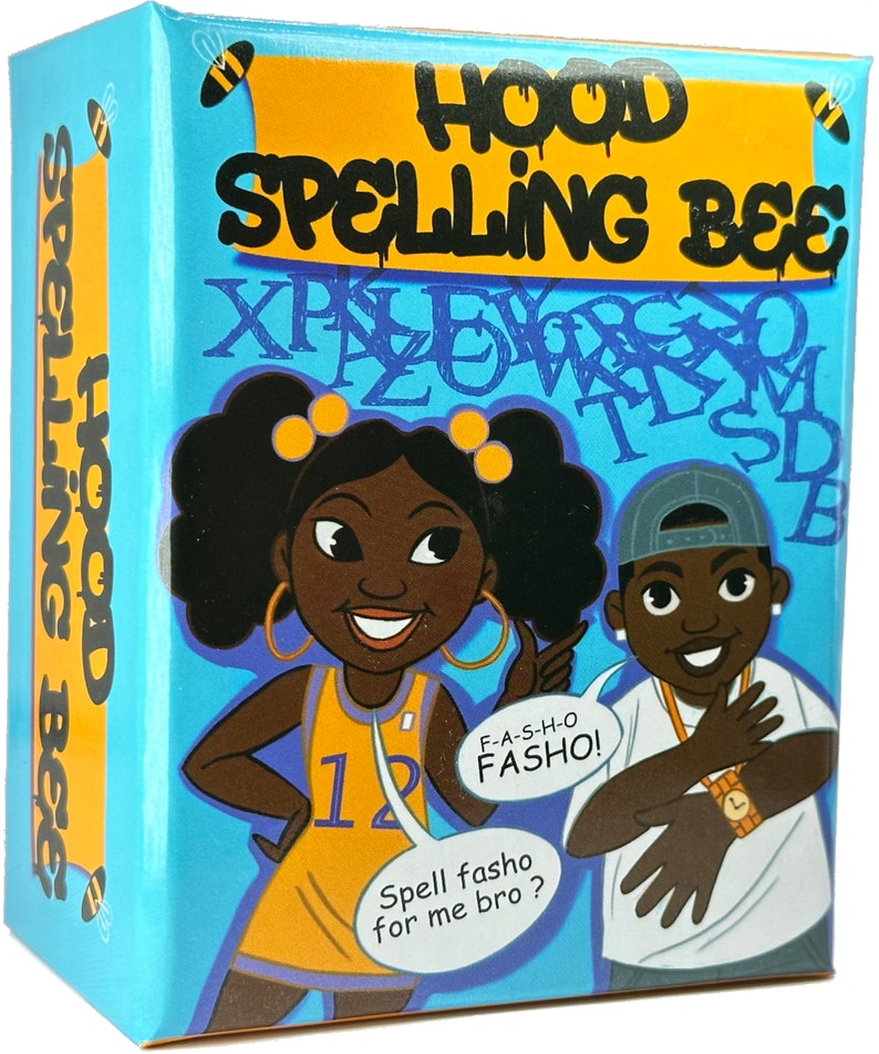 Hood Spelling Bee Family Hood Trap Spelling Bee Urban Trivia Etsy Hood Spelling Bee Family Hood Trap Spelling Bee Urban Trivia Etsy