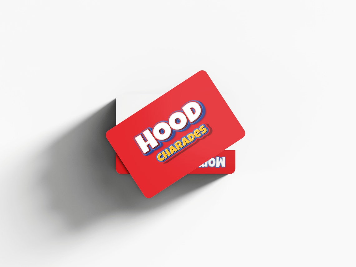 Hood Charades | Card Game for the Hood Its A Black Thing Game! It is ...