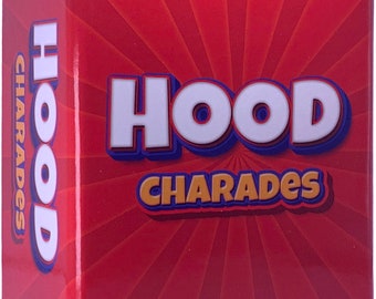 Hood Charades | Card Game For The Hood Its A Black Thing Game! It Is Like Urban Trivia Game For Adults But Charades Culture The Hood Way.