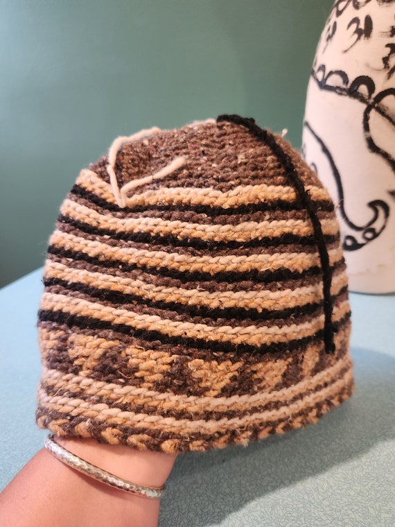 Hand made Moroccan Wool hat