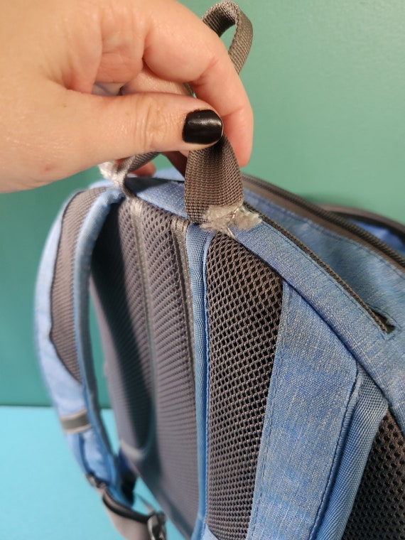 Blue LL Bean Backpack Gem