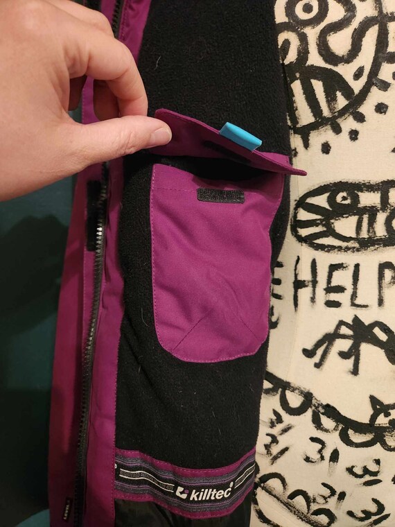 Womens Purple Killtec Winter Jacket - image 4