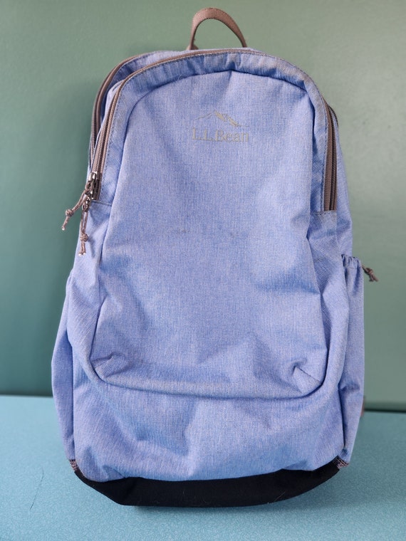 Blue LL Bean Backpack Gem