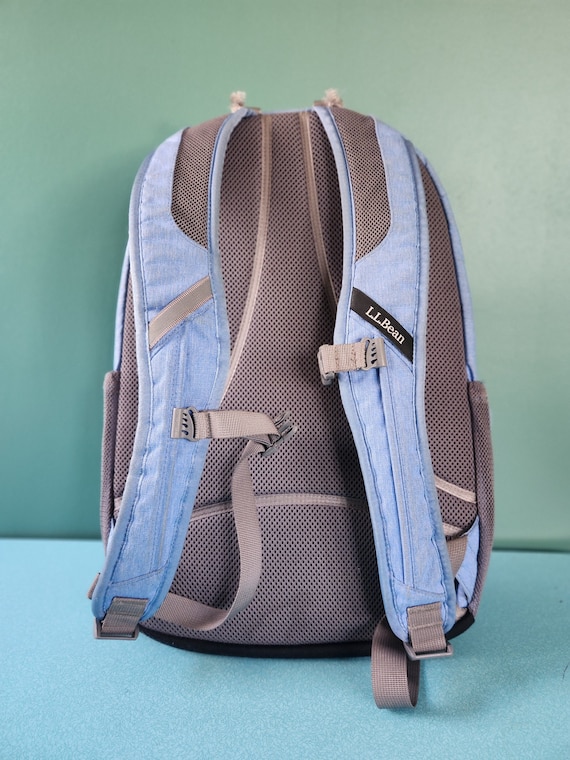 Blue LL Bean Backpack 