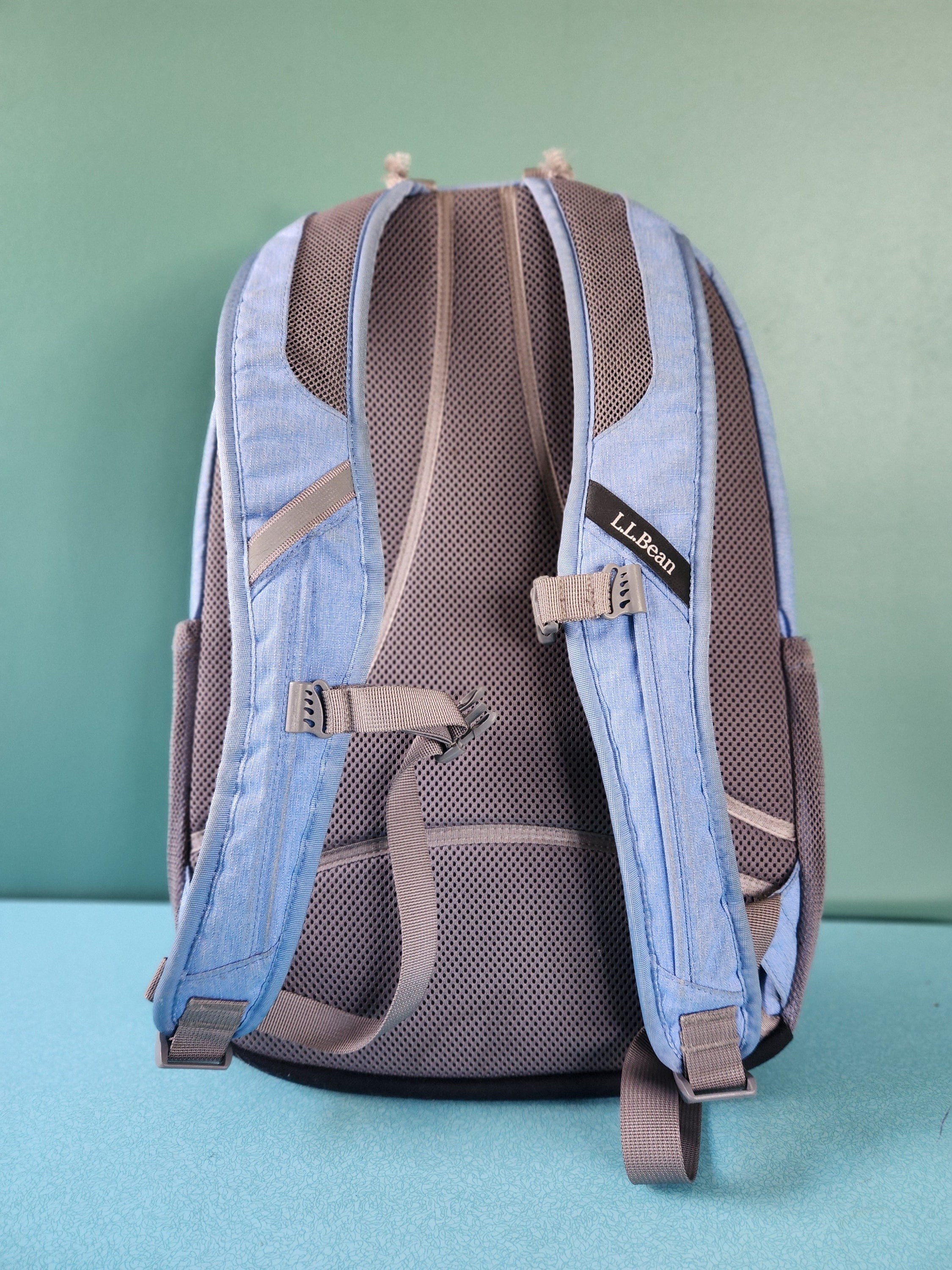 Blue LL Bean Backpack 