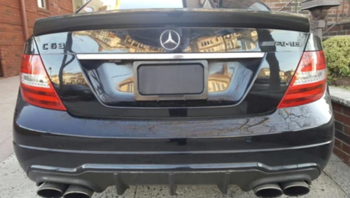 Stealth License Plate Curtain Cover Sliding Hiding License Etsy