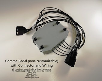 Openpilot Comma Pedal (non-customizable) - Toyota, honda, GM, VW, Tesla