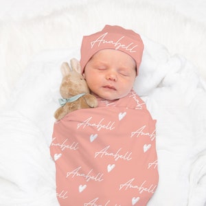 PERSONALIZED Swaddle Custom Name Swaddle Swaddle Gift Baby Swaddle Kids Blanket Personalized Gift Custom Gift Retro Blanket Boho