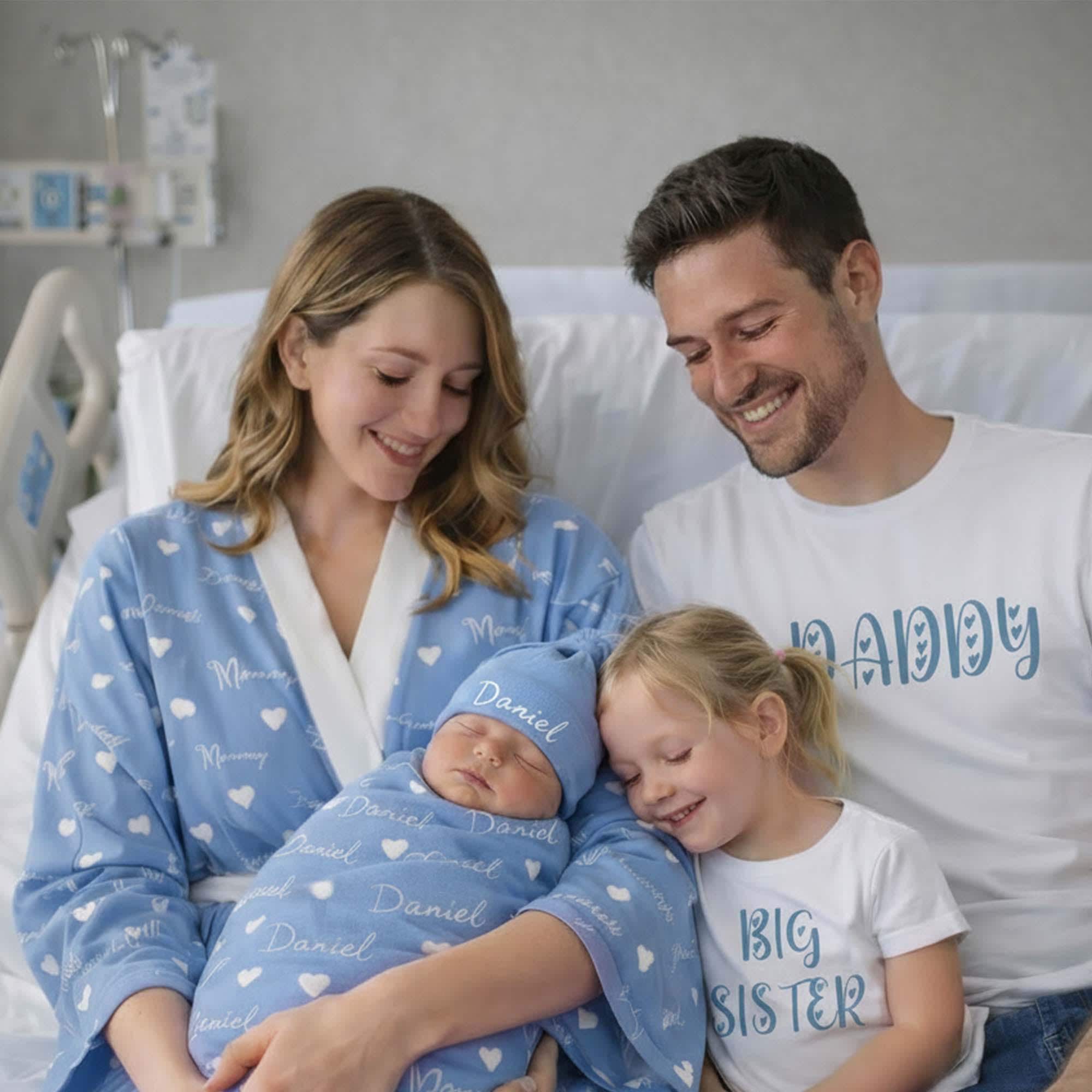 Bro Thor Robe Matching Family Hospital Outfit Maternity Robe, Swaddle Set ...