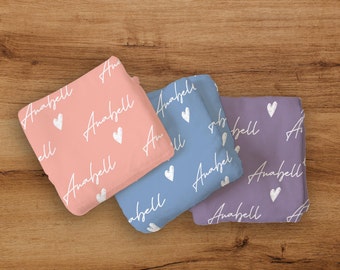 Couverture personnalisée avec nom Minky pour bébé, adultes, amis, femme, demoiselles d'honneur, animaux de compagnie, couverture à monogramme, cadeau de Noël pour les enfants