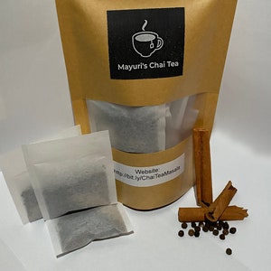 Mayuri&#39;s Masala Chai Tea Bags