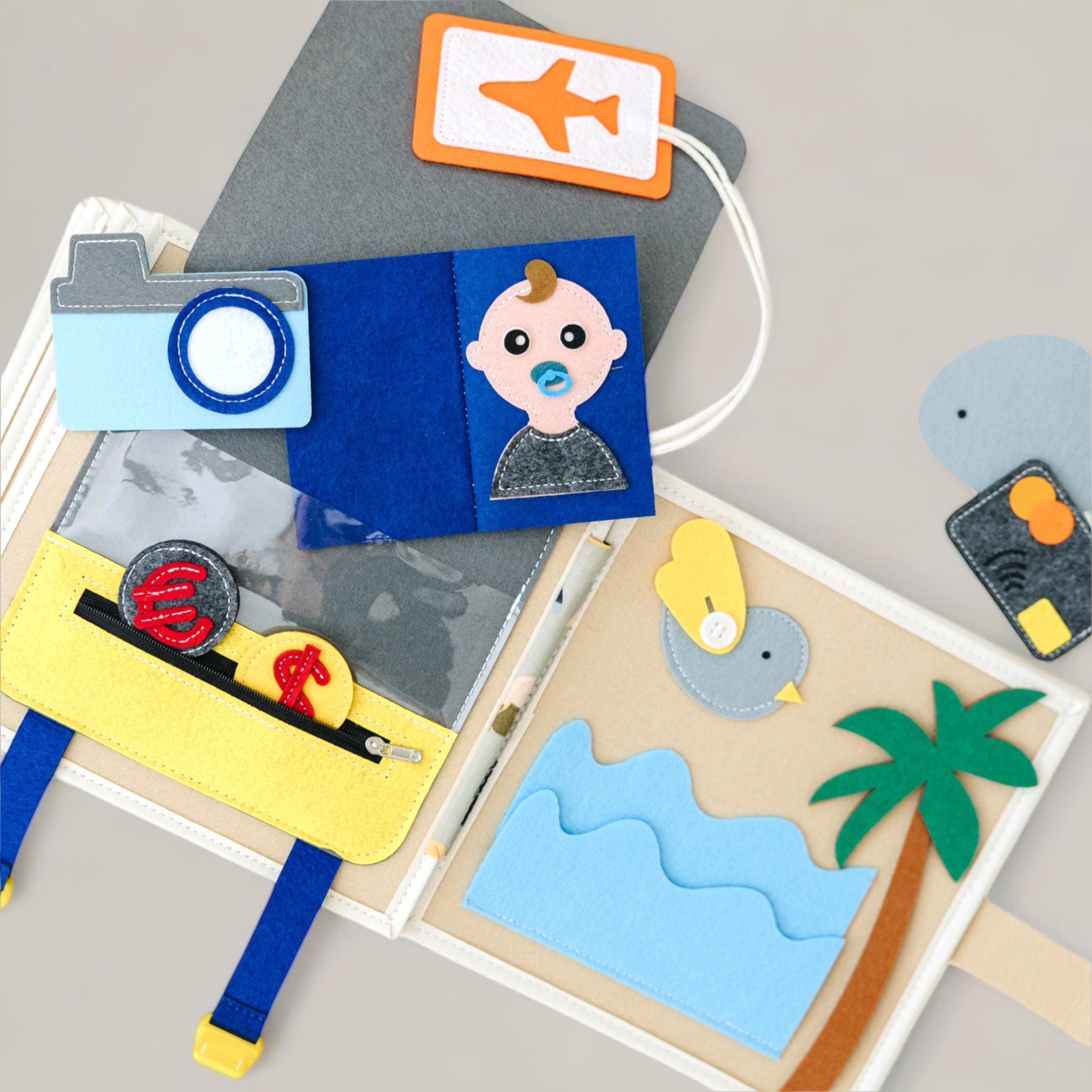 幼児向けモンテッソーリビジーブック用交換パーツ | 1セット - Etsy 日本