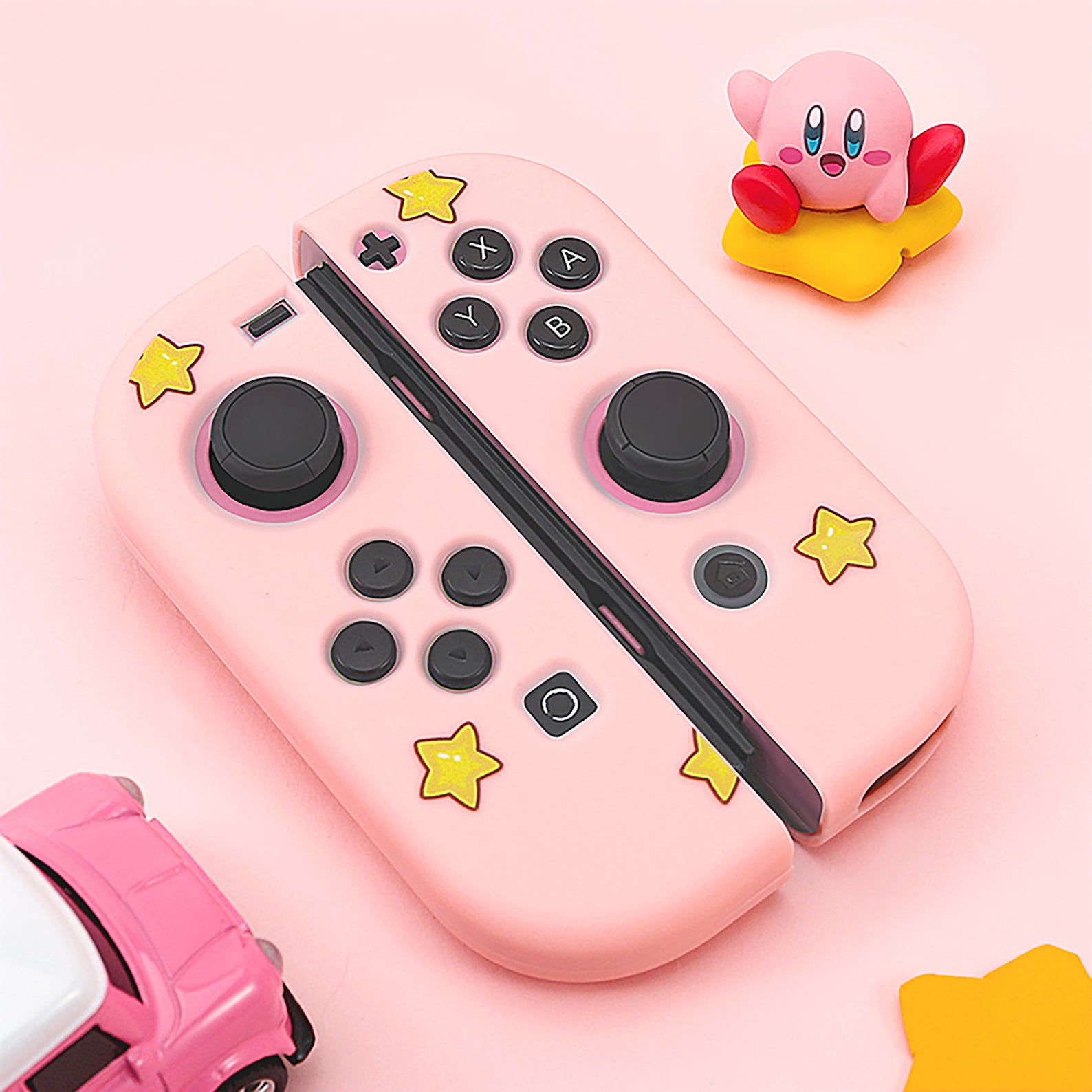 Kirby Nintendo Switch Pink Hard Cover Shell Kirby Switch Case Etsy