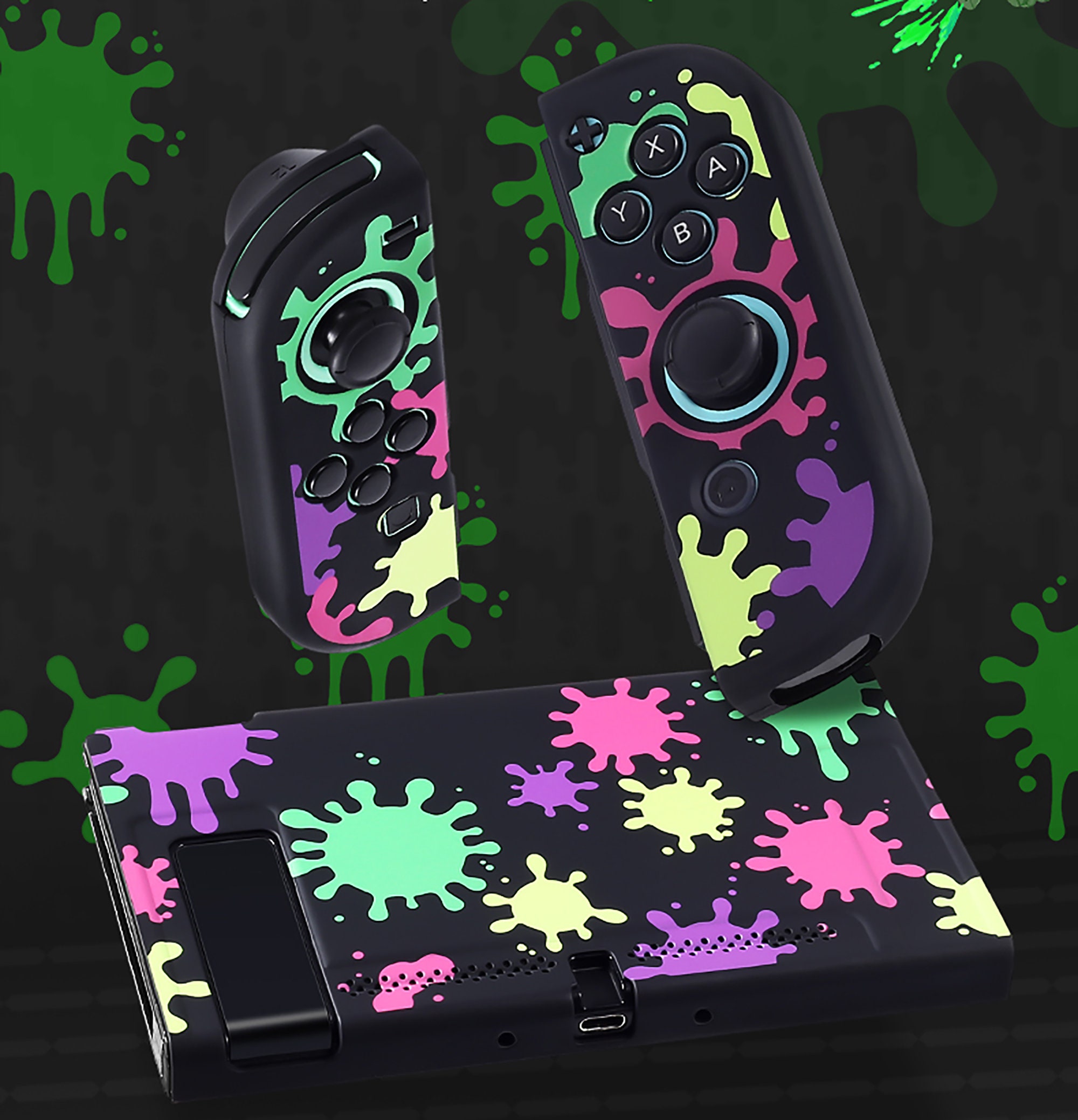 Splatoon 2 Nintendo Switch Case Switch Protective Hard Shell Etsy