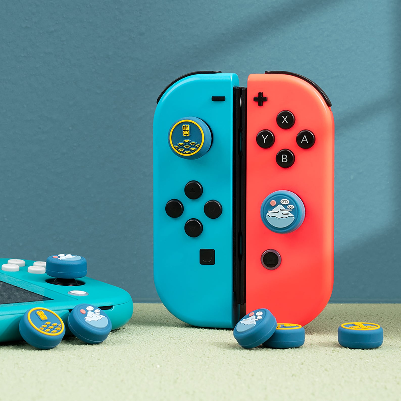 4 pcs/set Switch Thumb Grip Caps Joycon Grippers Nintendo Etsy