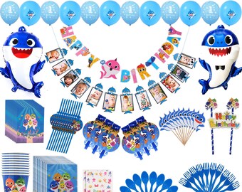 Baby Shark Party Supplies Etsy Baby Shark Party Supplies Etsy