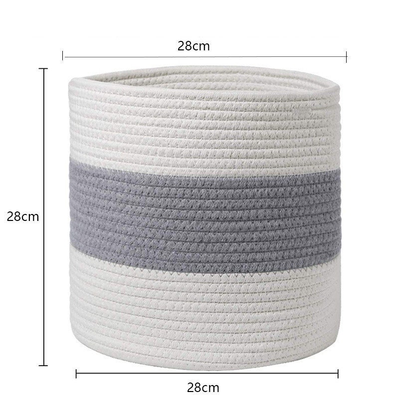 Makramee Aufbewahrungskorb Übertopf Indoor Seil Pflanzenkorb | Etsy