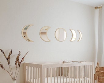 Acrylic Mirror Wall Hanging Letters/ Baby Nursery Decor 