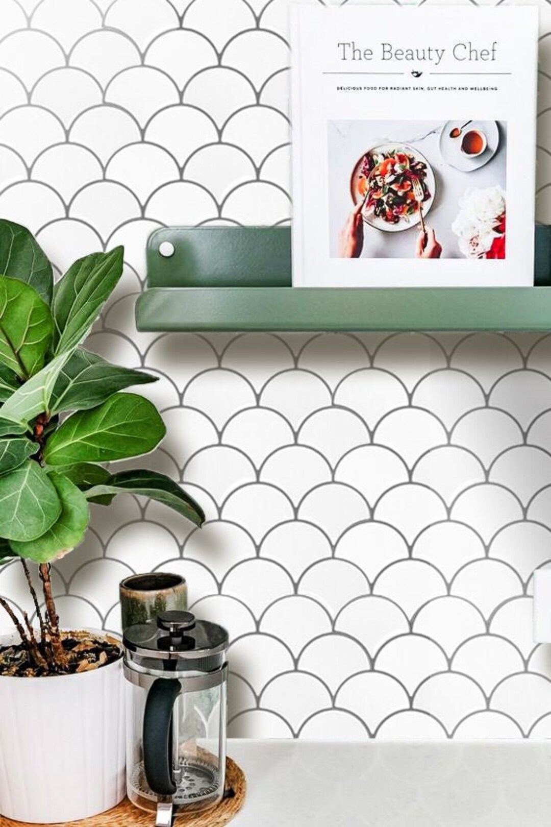 Peel and Stick Kids Bathroom Backsplash Tile Sticker White - Etsy