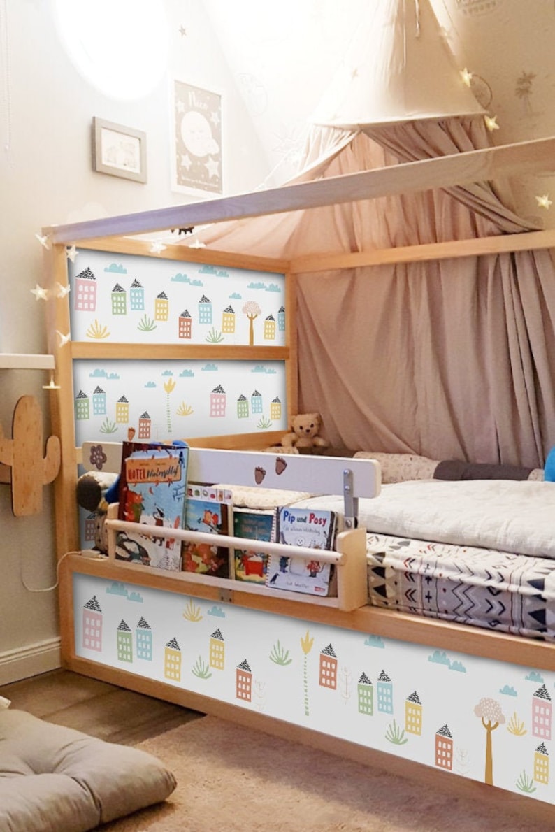 Neutral Decals for Kura Bed the House in the Trees With Etsy