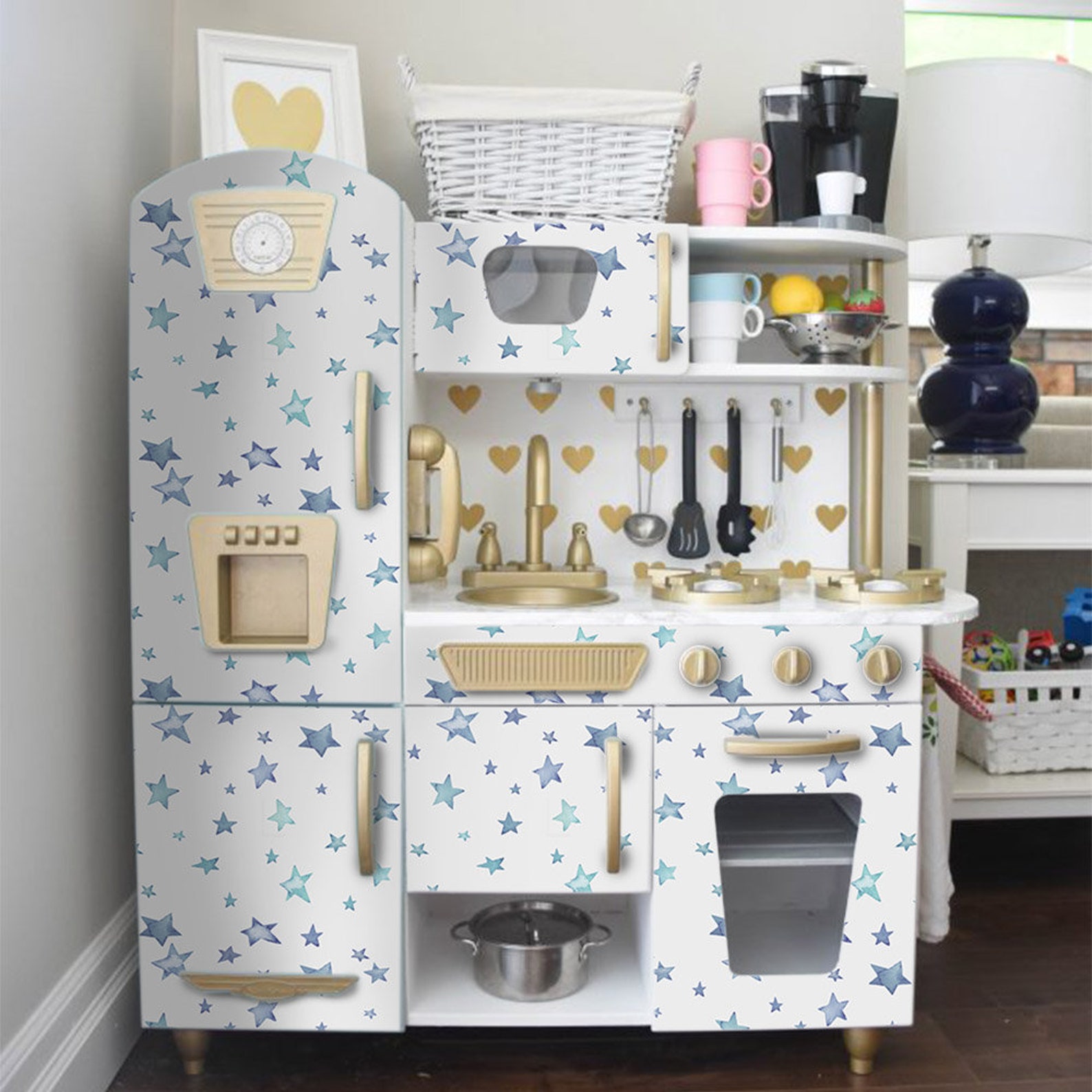 Decals for DUKTIG Play Kitchen Decals Dazzling Stars Etsy