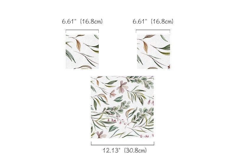 IKEA DUKTIG Play Kitchen Decals Green Watercolor Eucalyptus Etsy